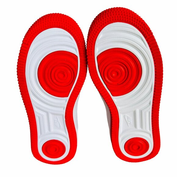 ✨Nike Air Force 1 Mid Top Easy On Size 7Y Kids Shoes Pink Floral FQ3692-001✨ - Picture 6 of 10